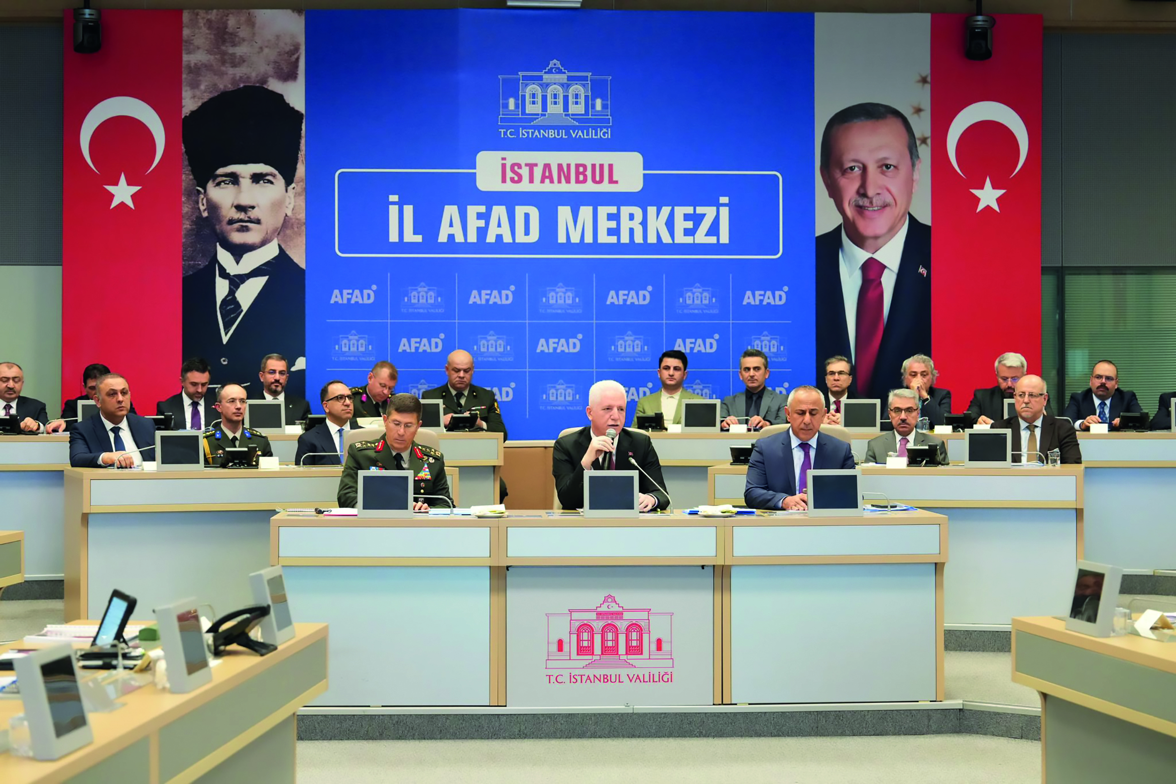 İstanbul'da afet hazırlığı toplantısı